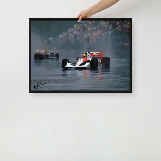 Ayrton Senna Digitally Signed Photograph